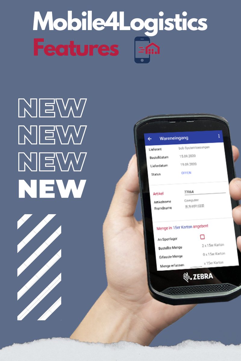 bob_sys's tweet photo. Unsere Mobile4Logistics App hat sich in der vergangenen Zeit stetig weiterentwickelt und viele interessante Neuerungen erhalten. Regelmäßig werden wir Sie nun zu den interessanten Änderungen informieren.

Alle Informationen unter: https://t.co/NgwM9GQZ07

#SAP #SAPB1 https://t.co/WwxjC75TBB