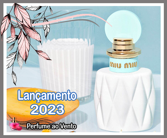PerfumeaoVento's tweet photo. Miu Miu Fleur de Lait Eau de Parfum é o novo perfume da marca Miu Miu com a fragrância inspirada em uma sobremesa asiática, chamada "Mango Pomelo Sago", que é feita das frutas manga e pomelo, sagu, leite de coco e leite. #miumiuperfume #fleurdelait #miumiufleurdelait https://t.co/Cd7x7ArAQG