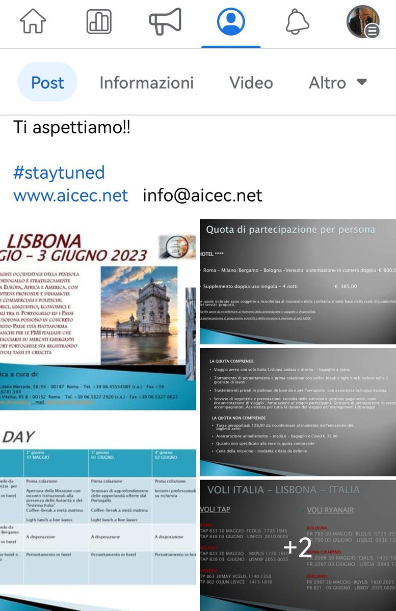 AICEC1's tweet photo. Destinazione #lisbona!! Un volano per professionisti e imprese verso i Paesi lusofoni. Scopri la prossima missione #staytuned https://t.co/q8CUW2x6np