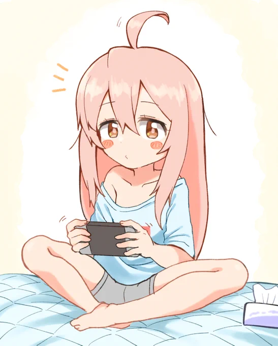 ぶかぶかニートシャツすき#おにまい 