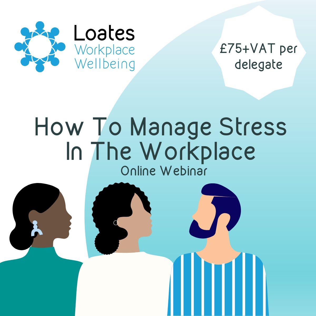 Take control of your workplace stress! Join us for our online training course on Thu 13 Apr 2023 to learn how to manage stress in the workplace. 🤩🤓 #StressManagement #WorkplaceWellbeing #OnlineTraining bit.ly/3kJemIt