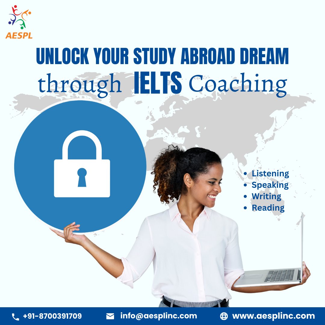 theaespl's tweet photo. 🔓 Unlock your study abroad dream through IELTS coaching! 🌎👨‍🎓 #StudyAbroadDreams #IELTSCoaching #FutureGoals

☎️+91-8700391709
📩info@aesplinc.com
https://t.co/0Yae2jyMQf

#AESPL #StudyAbroadNow https://t.co/Snx9PN6uW1