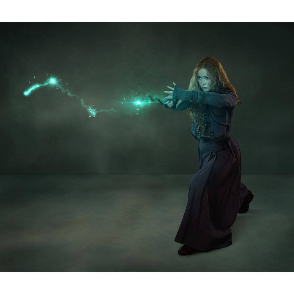Last one of these for now, and its the magical Ellie Bamber (<a href="/elliebamber_/">Ellie Bamber</a>) as Elora  in Willow.

Had a great time working with @lucasfilm on @willowofficial for @disneyplus for a big chunk 2021. I was the Franchise Studio Photographer for the show, shoo… instagr.am/p/CpxI-AlKTfI/