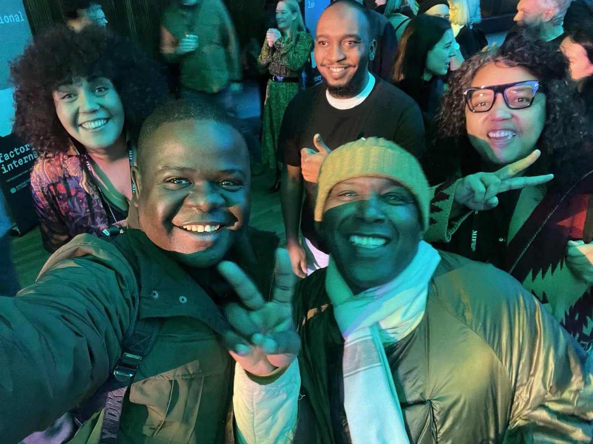 farai_nhakaniso's tweet photo. Just been blown away by the #MIF23 Festival Launch 🚀
@factoryintl thank you for the invite! It’s BIG!
so much on offer for everyone..
Wow 🤩!
always great meeting up with friends.. #culture #arts #together
#FactoryAssembly @WiganCouncil @JenChenko @lemnsissay @AbirTobji https://t.co/7Aqki8VOGD