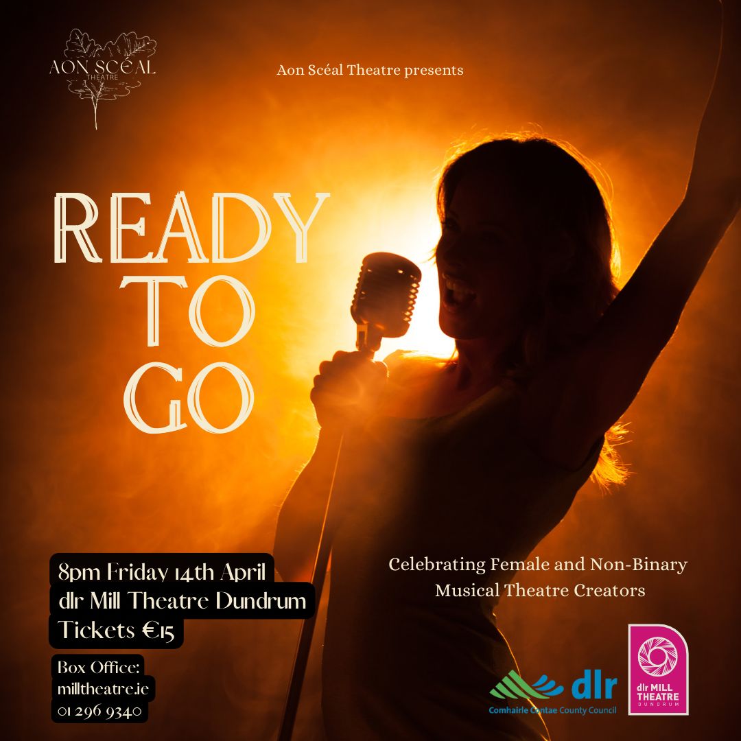 After the excitement of the Tír na nÓg Album and Shauna Carrick Wants a Dog we are BACK with a concert! Ready to Go is a celebration of female and non-binary musical theatre creators. 

8pm, 14 April <a href="/dlrMillTheatre/">dlr Mill Theatre</a> 

Tickets available now: milltheatre.ie/events/ready-t…