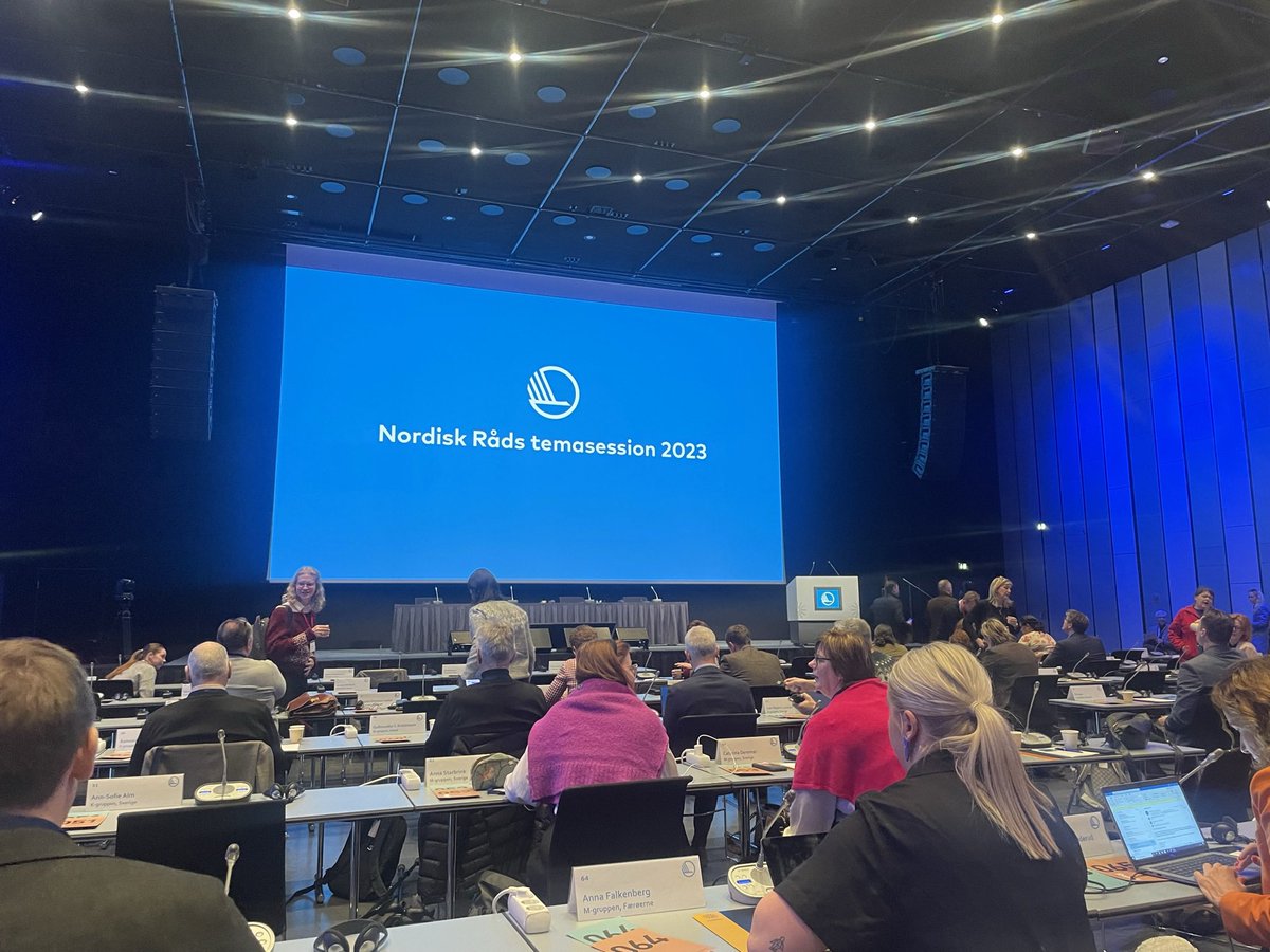 Klare for nordisk energi- og sikkerhetsdebatt! #nrpol #nrsession