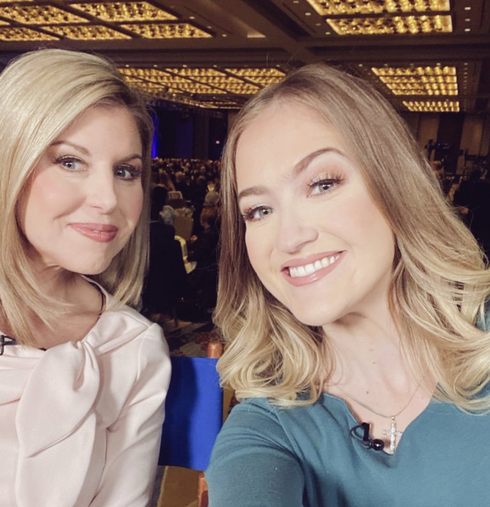 Spending this #Tuesday morning with this ray of sunshine, my friend @CatSzeltner  at the National Catholic Prayer Breakfast in DC. A great way to start the day! #goodmorning #Catholic
