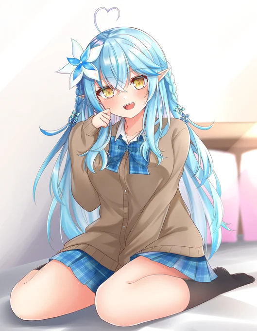 制服ラミィちゃん#LamyArt 