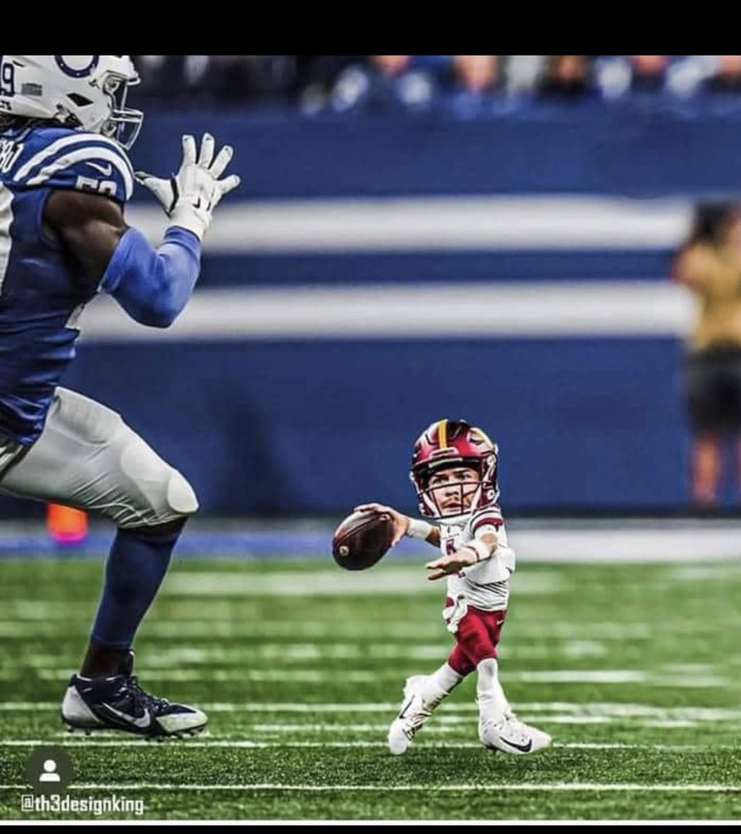 CoachBo82's tweet photo. Good on Heinicke for getting that money, but damn I'm gonna miss him. He's been the most fun QB to watch since 2012 RG3. Best of luck young man. https://t.co/2fwykuDtgQ