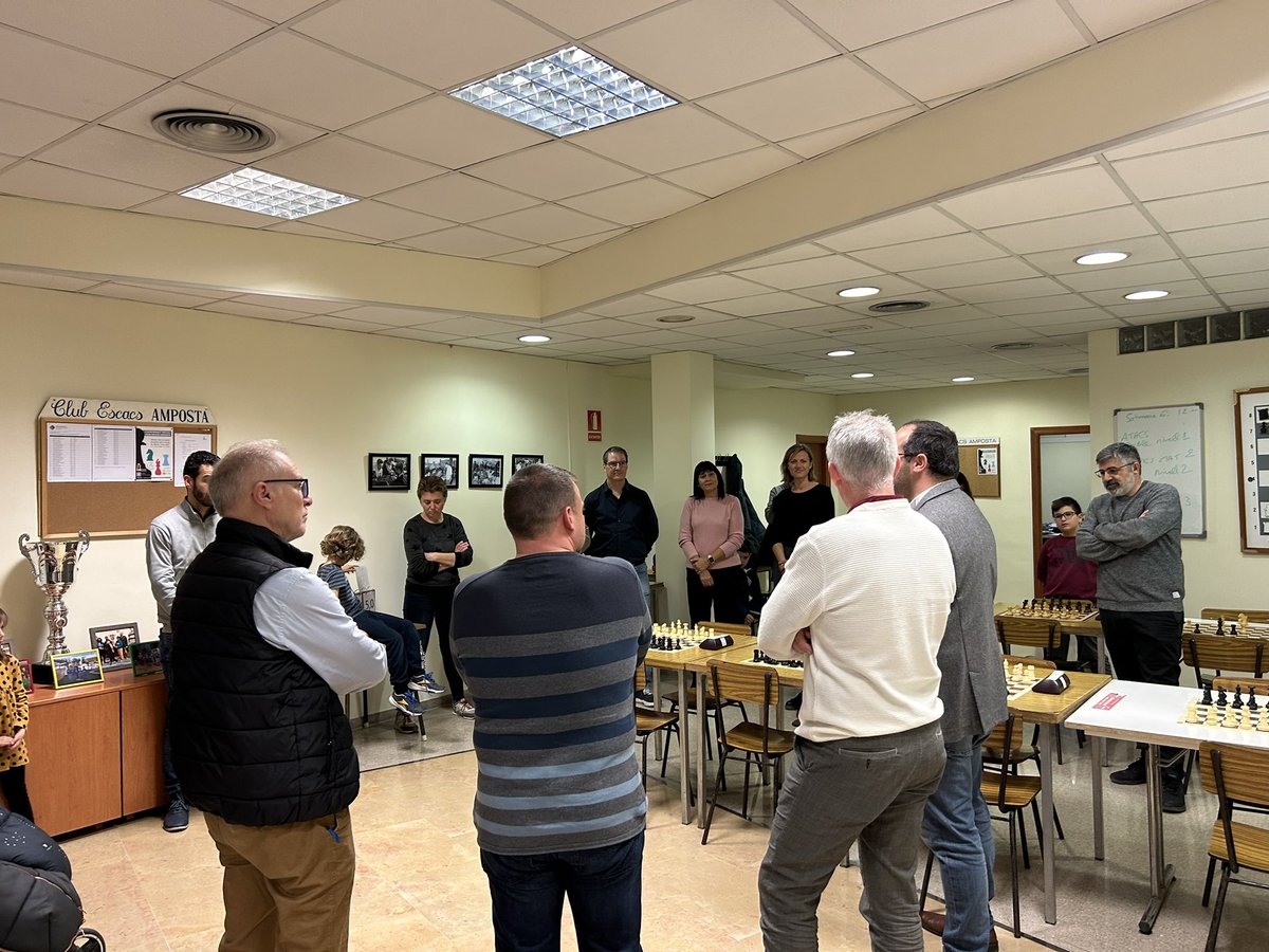 ajamposta's tweet photo. ♟️ESPORTS | L’Ajuntament cedeix un nou local al Club Escacs Amposta l’any del seu 75è aniversari

📅 Divendres 10 de març, el Club va inaugurar les noves instal•lacions, ubicades al carrer Jaume I

+INFO: https://t.co/WhQx5QFXXu

#AmpostaCiutatEsportiva
@escacsamposta https://t.co/QZ2pndkEpp