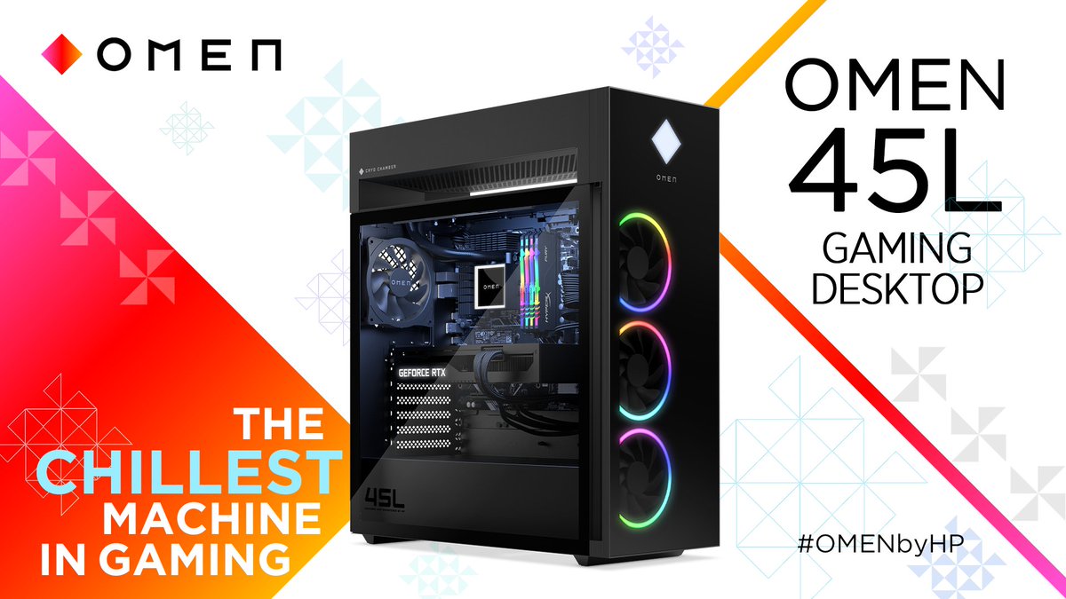 🎊🆕4月16日発売🆕🎊

❄極冷ケース✖究極性能🔥の新しいOMEN 45L🎉
インテル Core i9-13900K & RTX 4090まで対応！！
📌特許取得の冷却機能
📌水冷クーラー、メモリ、電源が強化 
📌ツールフリーオープン＆豊富な拡張性
📌#KingstonFURY #WD_Black #CoolerMaster 採用

🌐omen.com/jp/ja/desktops…