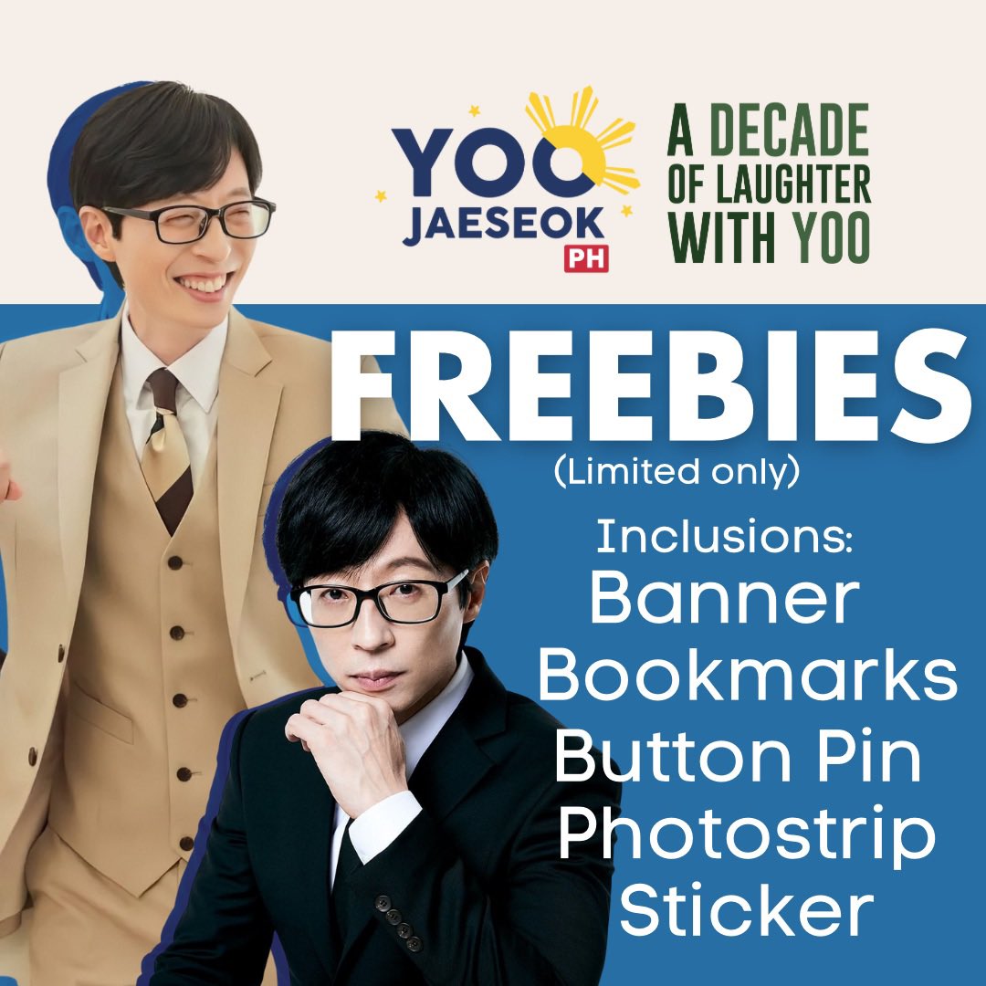 yjsphilippines's tweet image. Hi PH Runners! 

We’re giving away limited freebies for #RunningManInManila. (100pcs) Please see mechanics below. The location where to claim will to be announced.

See you on April 1! 💙💛