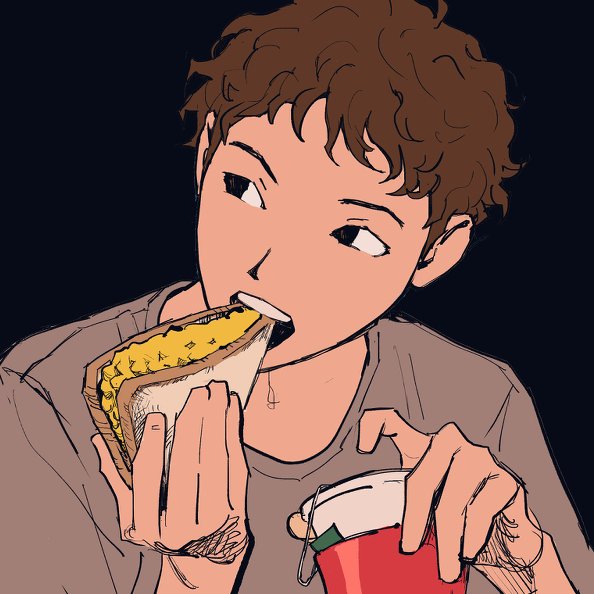 「」|IAGOのイラスト
