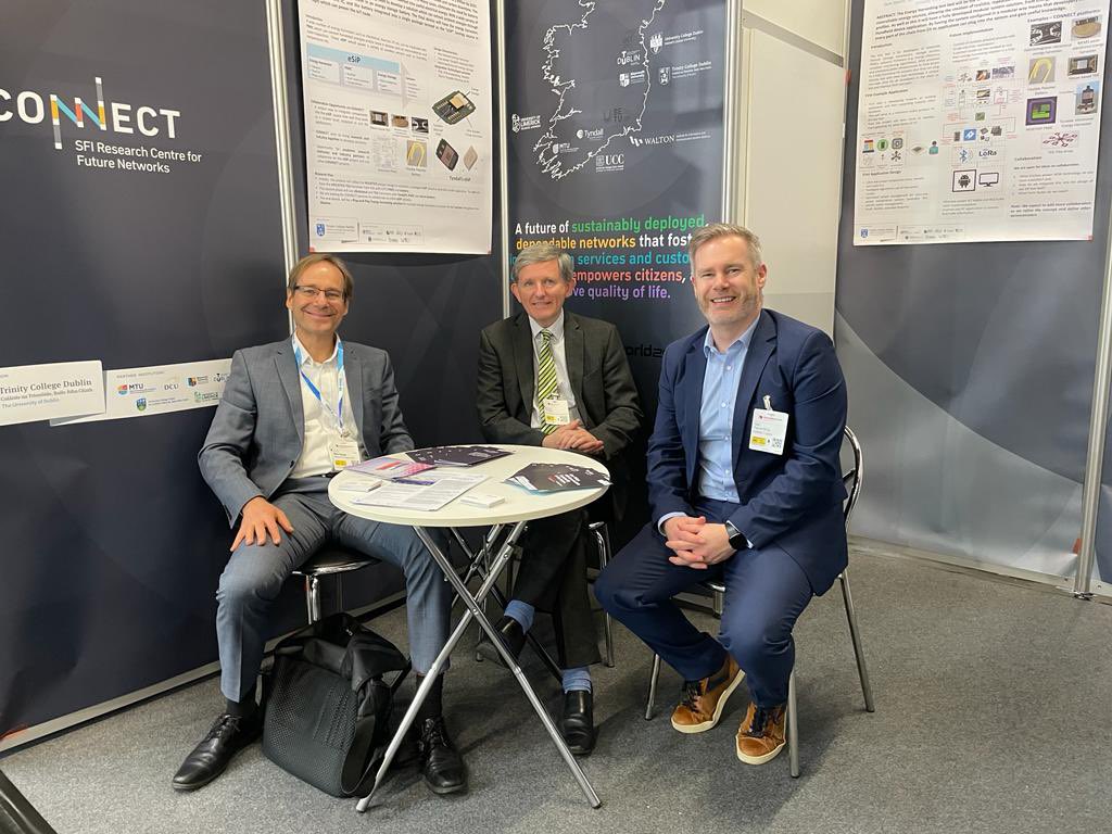 Fantastic morning here at the opening day of #embeddedworld2023 we are located in Hall 3 Stand 633, if you are attending the exhibition and conference please do visit, we look forward to meeting you! @connect_ie @patkellyconnect @DirkPesch @scienceirel #ew23