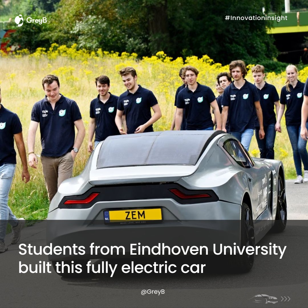 This EV eliminates CO2 while driving!

ZEM is an electric car developed by Eindhoven University students. The aim was to create a zero-emission to reduce the amount of CO2 released during a car's entire lifecycle and also by #carboncapture emitted by other cars!

#sustainable