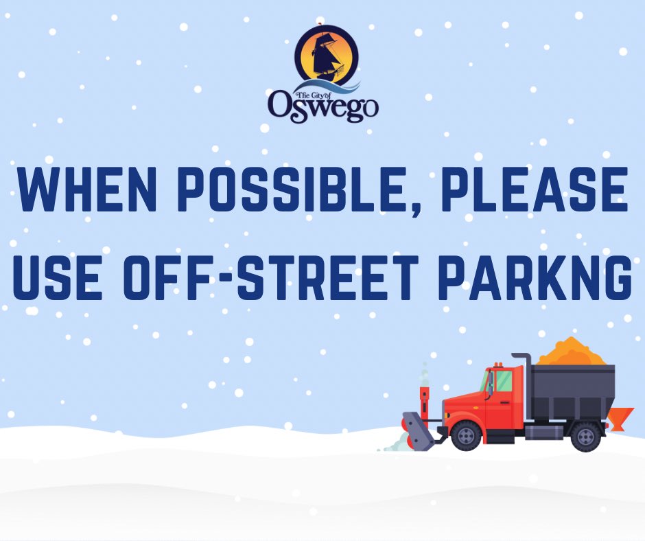 MayorBarlow's tweet photo. ❄️It is a personal goal of mine to not have to put the winter parking ban on the entire winter because I’m not sure if that has ever been done before but we are politely asking residents who have off street parking to please utilize it to give the plows extra space to work. https://t.co/W3iRkn3xiY