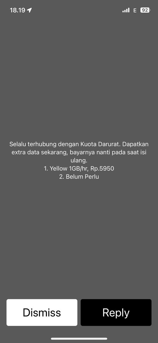 willydocksha_'s tweet photo. Mau tanya deh sama netizen, Indosat gw nih sering banget muncul kyk gini..
Padahal kuota juga masih banyak, masa aktif masih lama.. tiba2 muncul kyk gini, sinyal jdi E jg.. pantes pulsa abis terus.. gimana nih? @IndosatCare https://t.co/sEdnmYCr7g