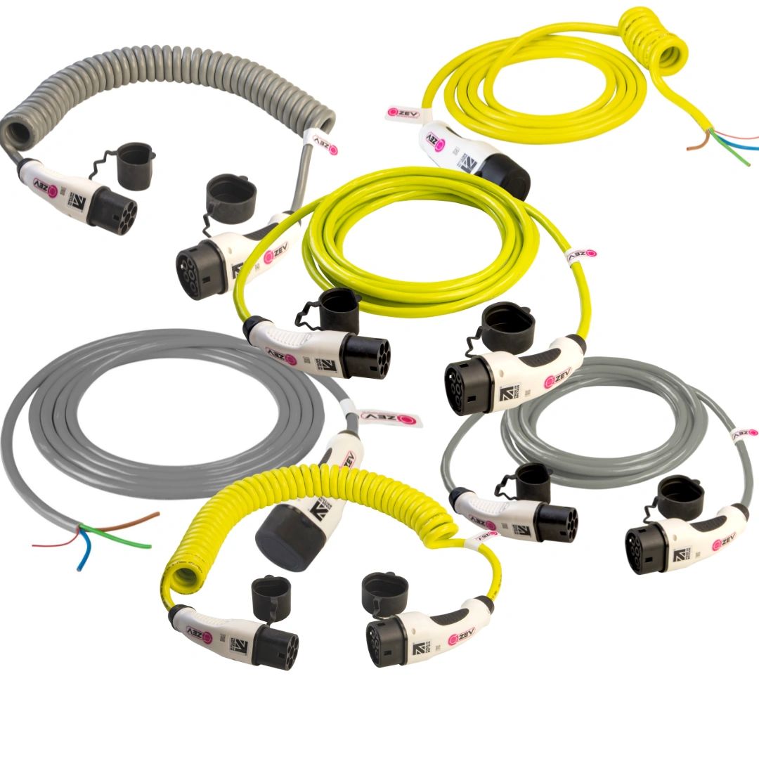 ZevLtd's tweet photo. Our 3Phase Charging Cables can charge your car up to 3 x faster

Charge up to 22kW get 80-100 miles in an hour &amp; get moving 3 x quicker

Manufactured in the UK for quality &amp; reliability

ANY LENGTH, choice of colours

https://t.co/P53JUAs1ko https://t.co/1zk1dlk0NX