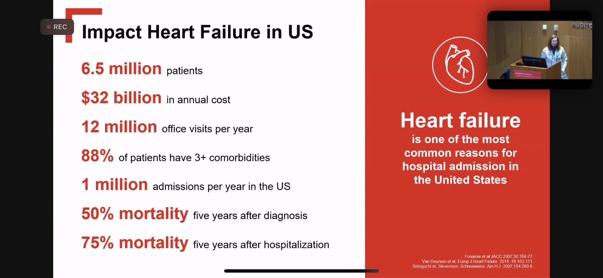 Great talk this morning by @KellyAxsom focusing on how to use data to serve our patients better. Yes, I chose this slide because those numbers have to change! #GDMT #HF @NYPCUCVI