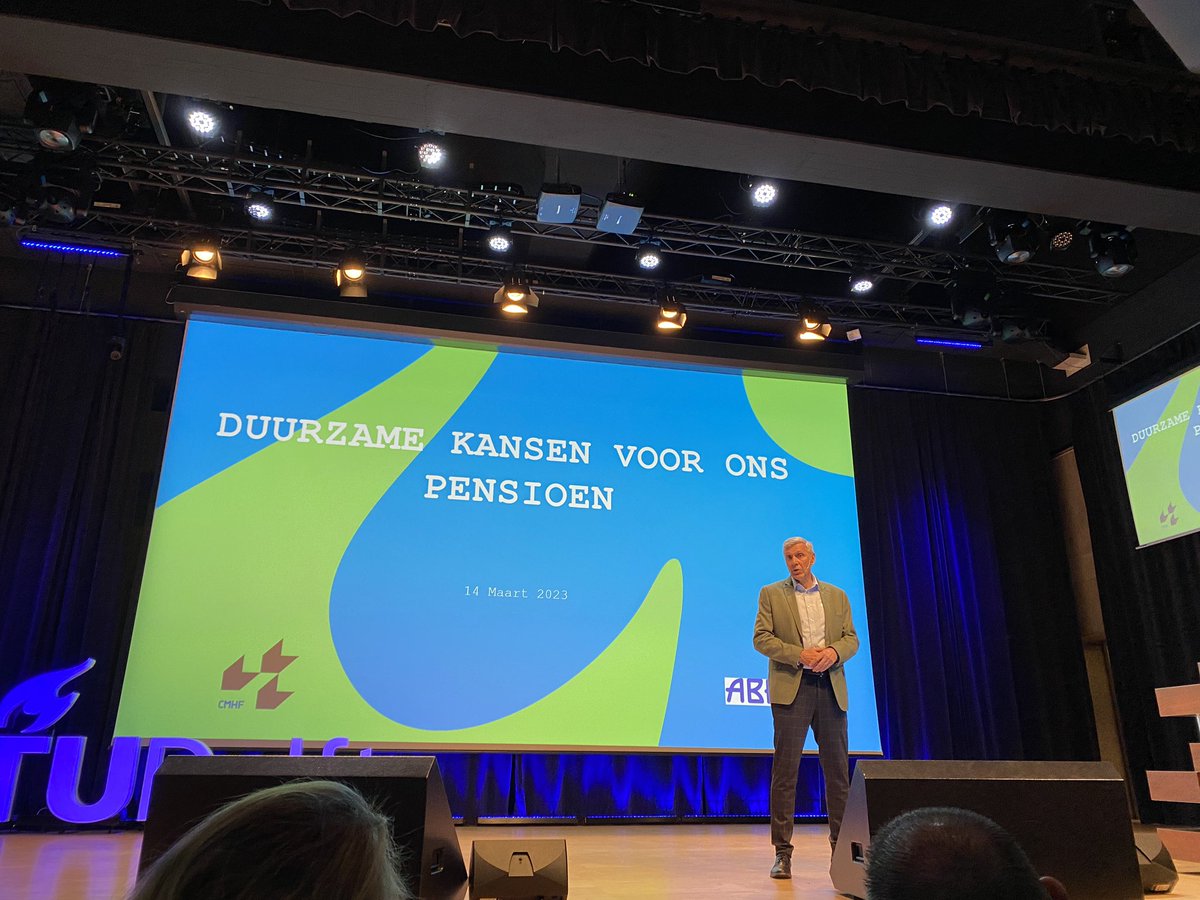 Voorzitter_KVMO's tweet photo. Kunnen we ons pensioen verduurzamen? En wat is belangrijker, duurzaamheid of rendement? @abppensioen @VakbondCMHF #kvmo https://t.co/FOj79fHAqm
