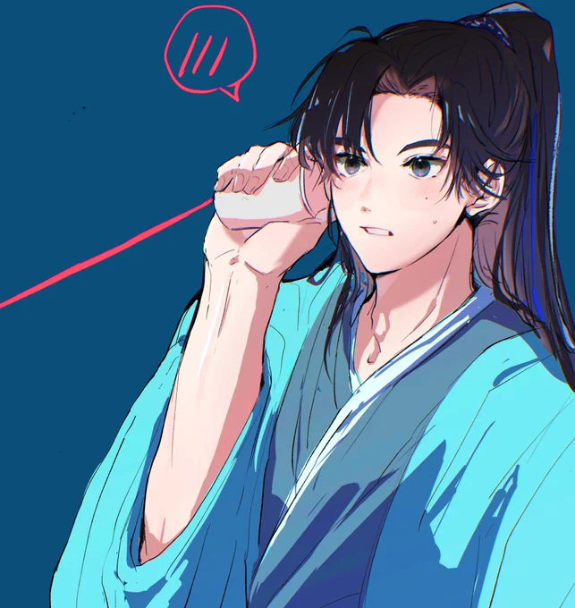 この前の温周イベントにて店舗外壁コラボイラストをば!!!!蒼ヤギさん()老温と糸電話しちゃいましたよテーマで描いていただきました! 