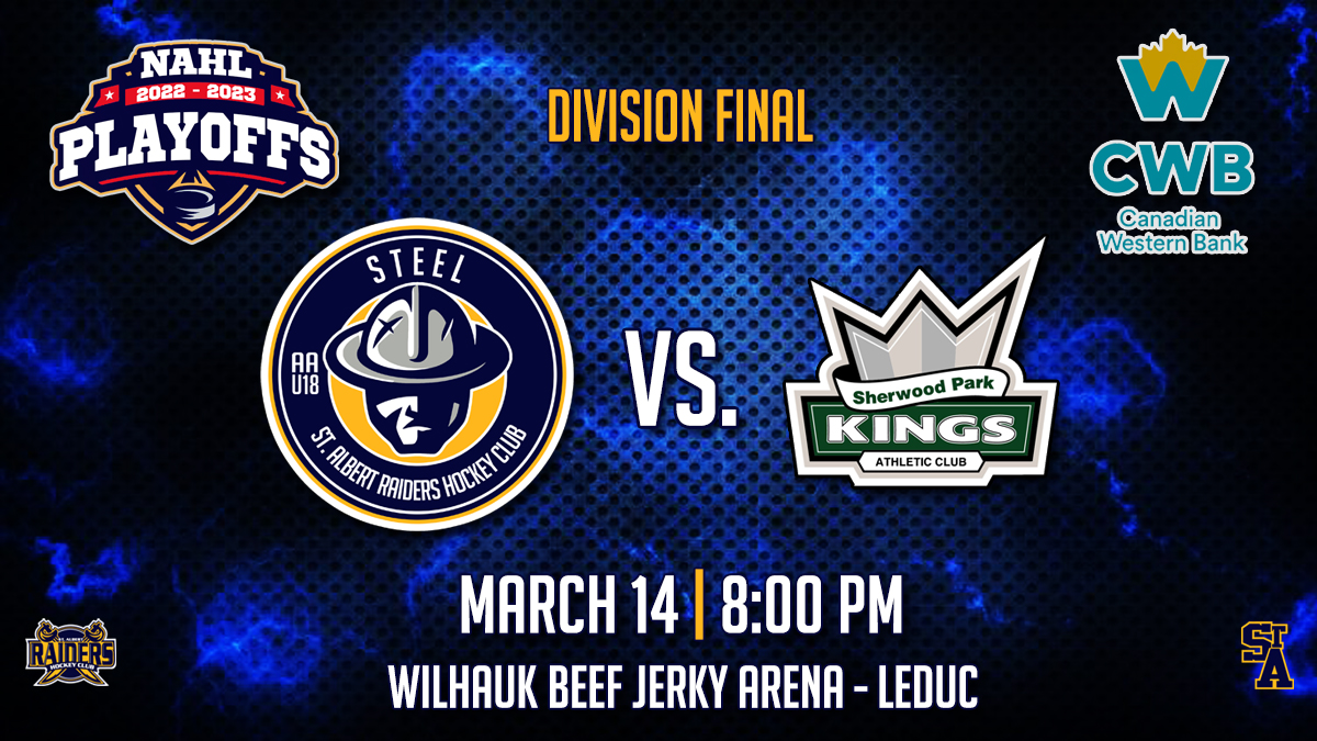 St. Albert U18 AA Steel (@raiderssteel) on Twitter photo It's a <a href="/CWBcommunity/">Canadian Western Bank</a> playoff Game Day! The Steel's big win last night sets up a 1 game showdown for the division title, vs the <a href="/spkac_oilers/">SPKAC Sandy's Oilers</a> It's a <a href="/CWBcommunity/">Canadian Western Bank</a> playoff Game Day! The Steel's big win last night sets up a 1 game showdown for the division title, vs the <a href="/spkac_oilers/">SPKAC Sandy's Oilers</a>