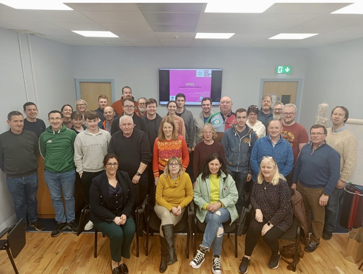 rclimerick's tweet photo. We were very privileged to have @YvonneCYoung  talk about #sepsis at our March CPC session. @PHECCEMTCPC @irishredcross @IrishSepsis https://t.co/FgawzG3stv