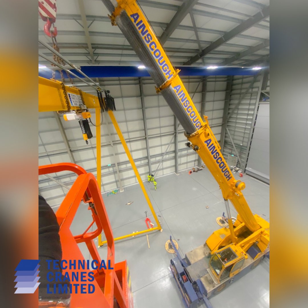 TechnicalCranes's tweet photo. Installation of a special 3Tonne mobile A-Frame for @Collinsonplc at Hinckley Point Power Station.
We manufactured this for our client with a 10metre span &amp; a 12metre height of lift #crane #cranes #ukmfg #Engineering https://t.co/rtkYgboORF