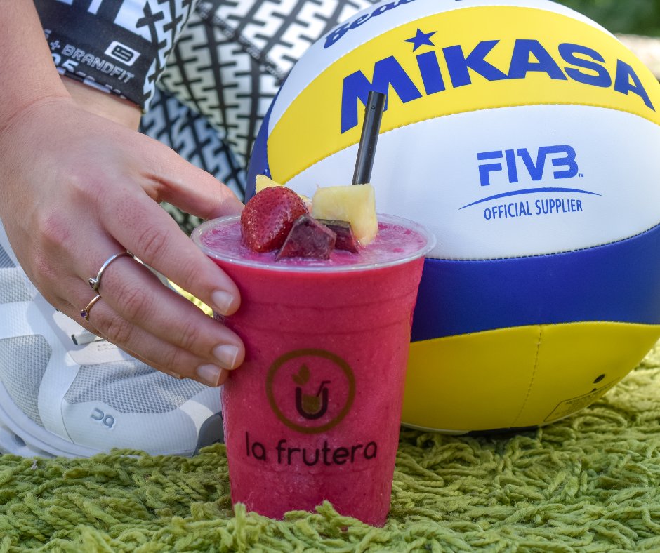 Después de esa fuerte práctica el frappé ROJO va obligao’ 🤩