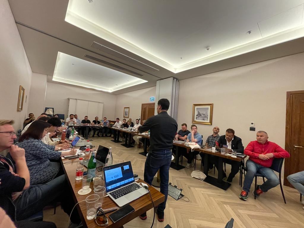 novisign's tweet photo. Day 1 of the 2023 NoviSign Digital Signage Partner Summit was a great success!!
It included updates on the latest NoviSign innovations, current &amp; coming changes and finished with a wonderful dinner. 
Thank you Minix for being the sponsor of the great Dinner experience! https://t.co/TBMa3IwcwC