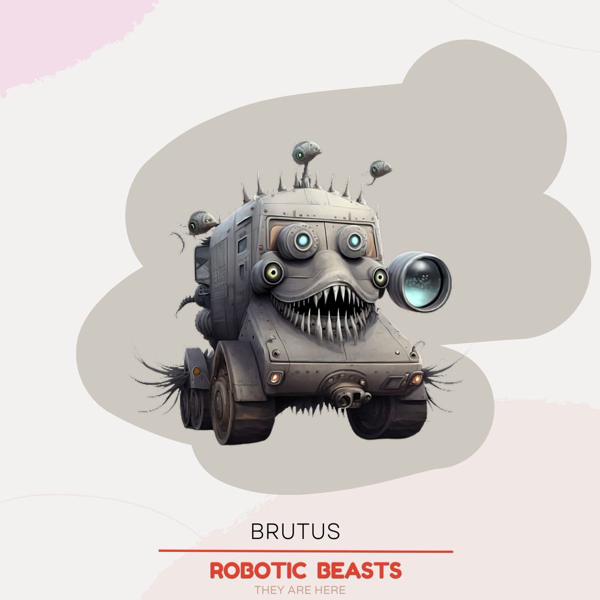 RoboticBeasts's tweet image. 🤖 Attention all #RobotLovers! Meet Brutus, the ultimate robotic beast! 🔥 Once a military truck, Brutus was transformed into an unstoppable force of nature after a top-secret mission went awry. 💥

⬇️⬇️⬇️⬇️⬇️⬇️⬇️