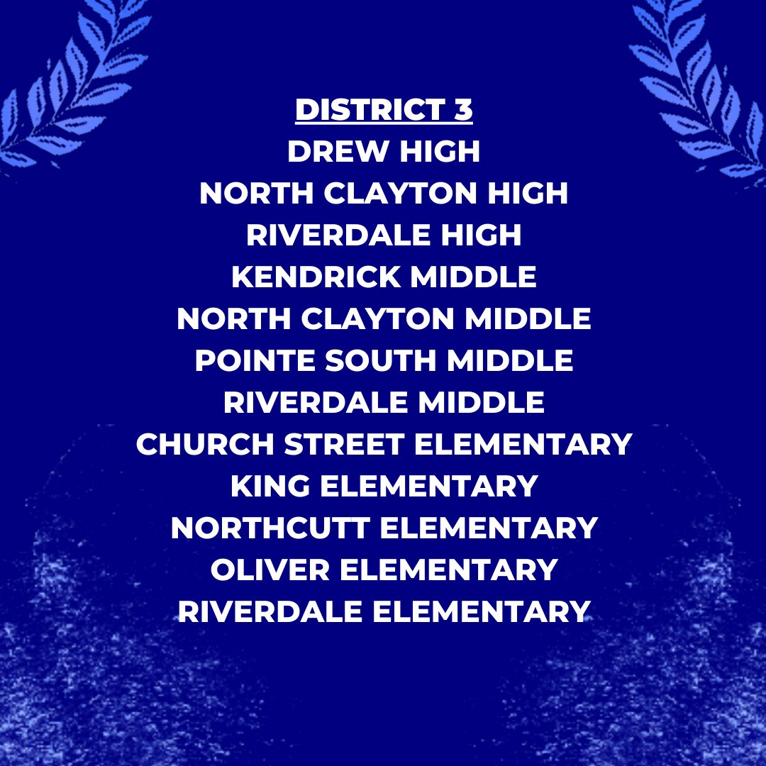 Ms. Jessie Goree is the Clayton County School Board Chair and represents District 3. Thank you, Ms. Goree, for your dedication and support! We appreciate you! Ms. Goree's biography and the schools in her district can be found at: clayton.k12.ga.us/.../board_of..… #ccps #ccpsschoolboard