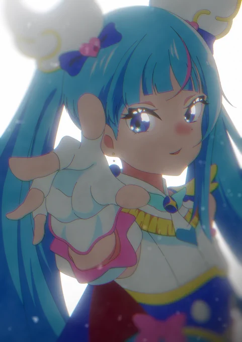 キュアスカイのキャラデザマジでかわいい#ひろプリ 