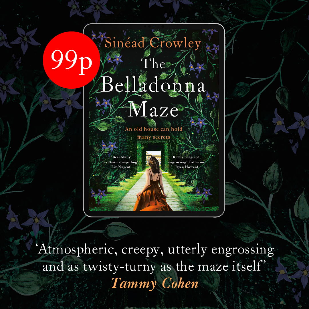 Aria Fiction (@ariafiction) on Twitter photo Old houses can hold secrets, and Hollowpark has more than most.
Deep in its gardens is an intricate maze, named after a deadly poison.
Do you dare step inside?
#TheBelladonnaMaze by <a href="/SineadCrowley/">Sinéad Crowley</a> is available for just 99p in eBook!
amzn.to/3Ls41eO Old houses can hold secrets, and Hollowpark has more than most.
Deep in its gardens is an intricate maze, named after a deadly poison.
Do you dare step inside?
#TheBelladonnaMaze by <a href="/SineadCrowley/">Sinéad Crowley</a> is available for just 99p in eBook!
amzn.to/3Ls41eO