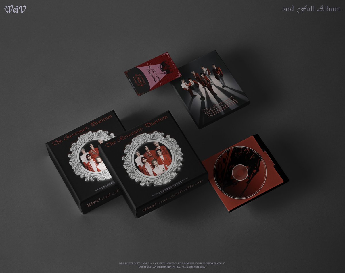 <PRE-ORDER> ALBUM ‘THE REVENANT: PHANTOM’ 

📆 2023.03.15 - 2022.03.28

#WeiV #WeiVComeback #TheRevenant_Phantom #FELIX #JOHAN #PIERRE #AJUN #MAHEN #YOGA