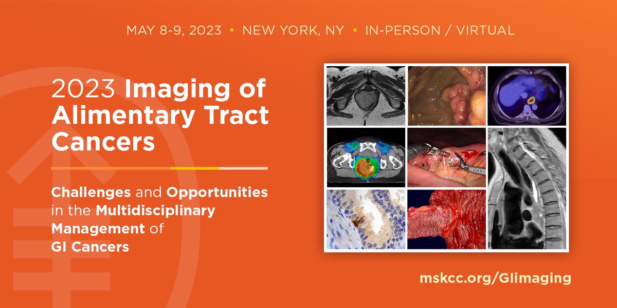 Now offering hybrid for our 2023 Imaging of Alimentary Tract cancers course May 8-9 in the beautiful NYC with experts from MSKCC and other renowned places! Spread the word! @MSKCME @marc_gollub @Iva_Petkovska_5 @DavidBatesMD @YJanjigianMD @lisabodei