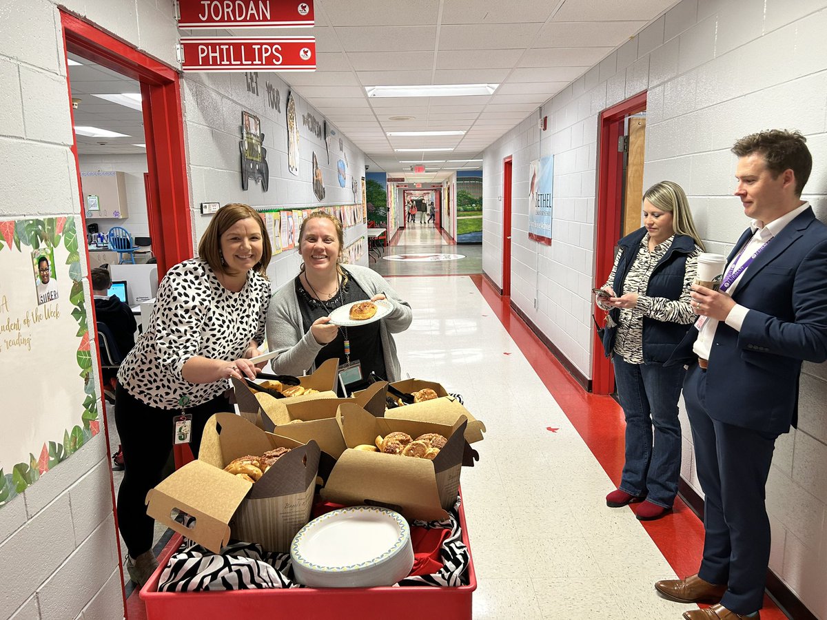 The Wookiee is roaming the halls of <a href="/bethel1964/">Bethel Elementary</a> “bag”elling teachers to keep powering through time change week.
