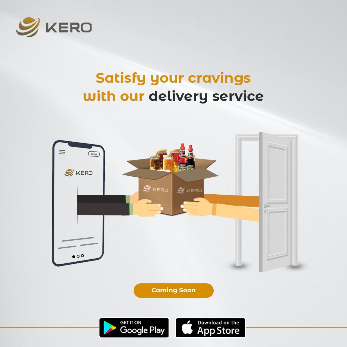 Why go out for food when we can bring it to you? Try our delivery service today and satisfy your hunger with ease 😍 . Coming soon to Lagos and Edo States, Nigeria. #kero #lagos #comingsoon2023 #nigerianfood #nigeria #foodie #foodislife #food #fooddelivered #fooddeliveryservice