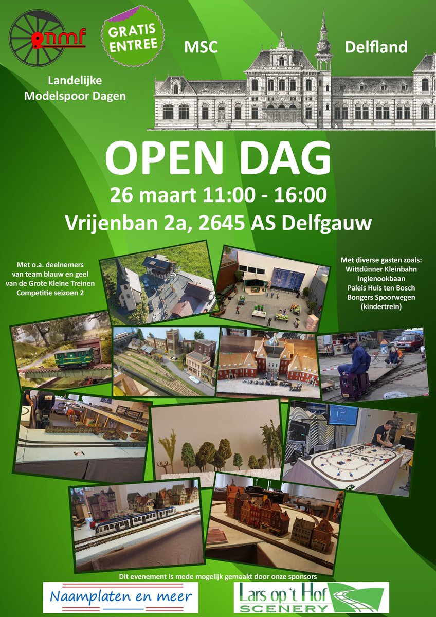 WesleyPieterse2's tweet image. @MscDelfland #MSCDelfland #delfgauw #nmf #modelspoor #modeltrein