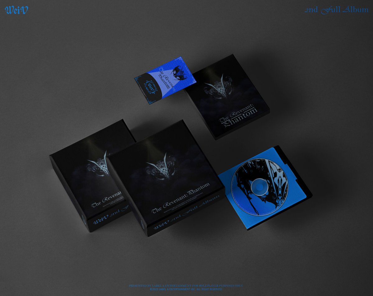 WeiV_Official's tweet photo. <PRE-ORDER> ALBUM ‘THE REVENANT: PHANTOM’ 

📆 2023.03.15 - 2022.03.28

#WeiV #WeiVComeback #TheRevenant_Phantom #FELIX #JOHAN #PIERRE #AJUN #MAHEN #YOGA https://t.co/SmkFsUf1WC