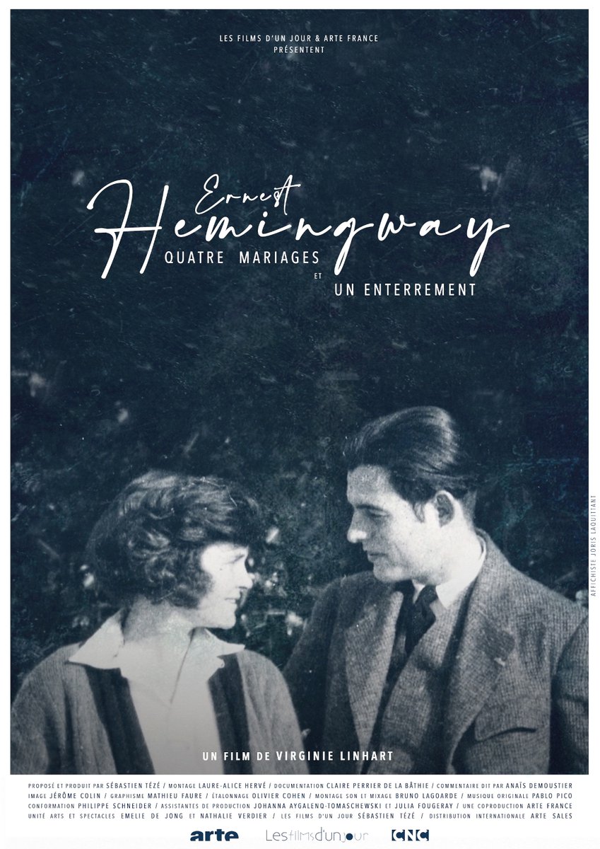 "Ernest Hemingway, quatre mariages et un enterrement', le documentaire de Virginie Linhart, sort en DVD grâce aux Editions L'Harmattan : 

editions-harmattan.fr/index.asp?navi…

#ernesthemingway