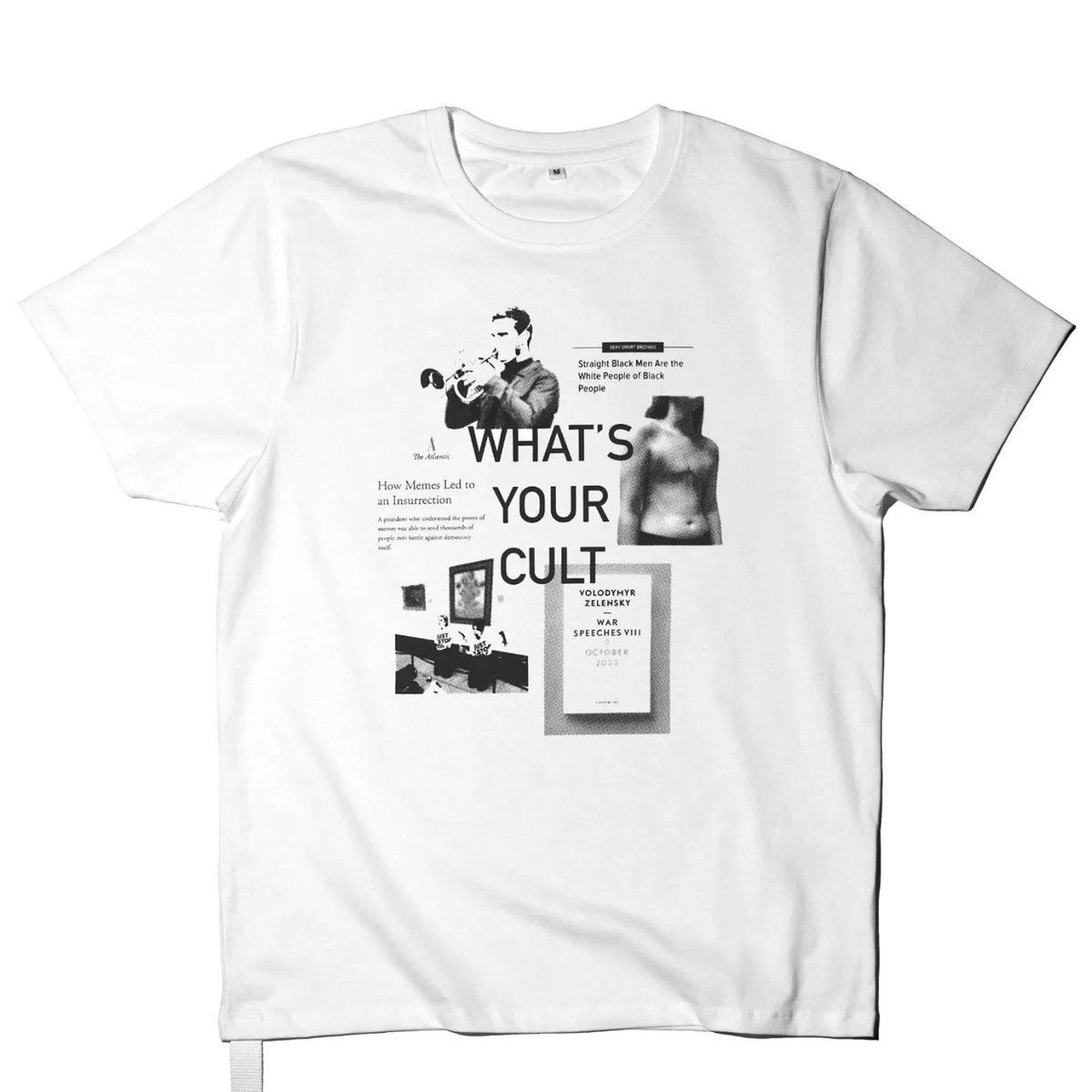 Neu im Shop
perisphere.de/werk-titel/wha…

<a href="/NBD_NBD_NBD/">Niels Betori Diehl</a> 
WHAT’S YOUR CULT 
2022

Weißes T-Shirt mit Siebdruck-Print
100% Bio-Baumwolle
handgedruckt in Berlin
gestempeltes und nummeriertes Tag
Edition von 50