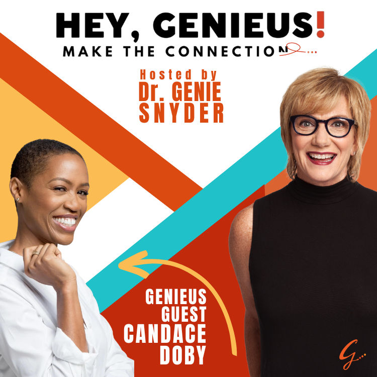 Listen to "Hey Genieus! Make the Connection with Candace Doby, Courage Expert" by Hey, Genius!. ⚓ podcasters.spotify.com/pod/show/genie…
