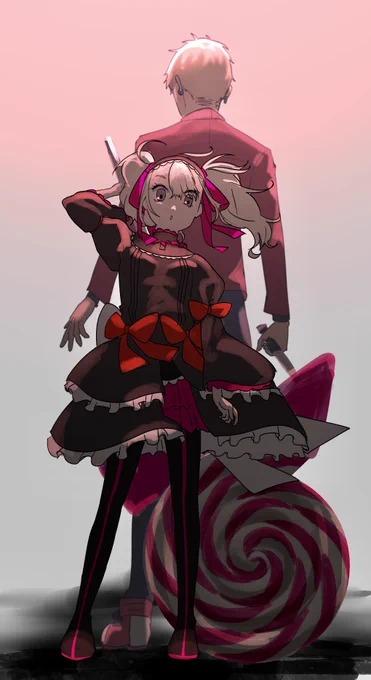 あ!!!ホワイトデーは銀髪白髪を愛でる日じゃん!!という事でうちの子尽くめ!!! 