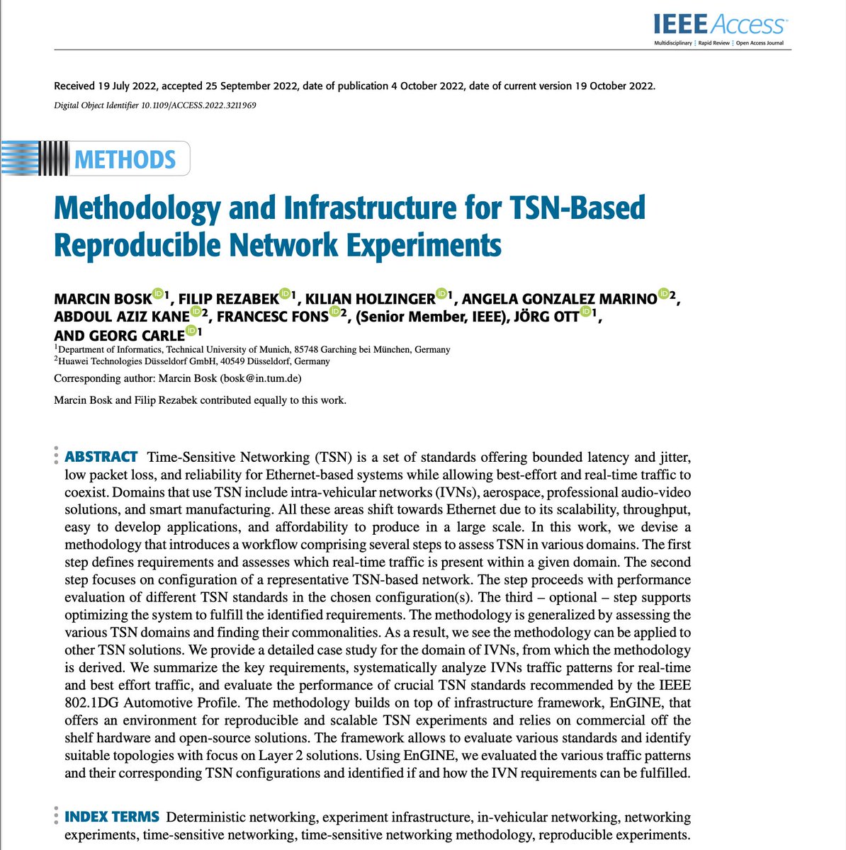 OrBoskey's tweet image. While you&apos;re waiting for the #PerFail2023 @IEEEPerCom workshop, also check the methodology we devised with @rezabfil that can be used for Time-Sensitive (and other) networking experiments.

Looking forward to the discussions this Friday!