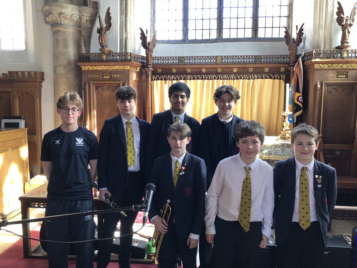 These musicians gave a splendid concert in the chapel this morning for the visiting Year 6 pupils from SJS. Well done to all! @ssdeputyhead <a href="/SHS_Head/">Vicky Buckman</a> <a href="/SJS_Head/">Stamford Junior School</a> <a href="/PrincipalsDesk/">Will Phelan</a>