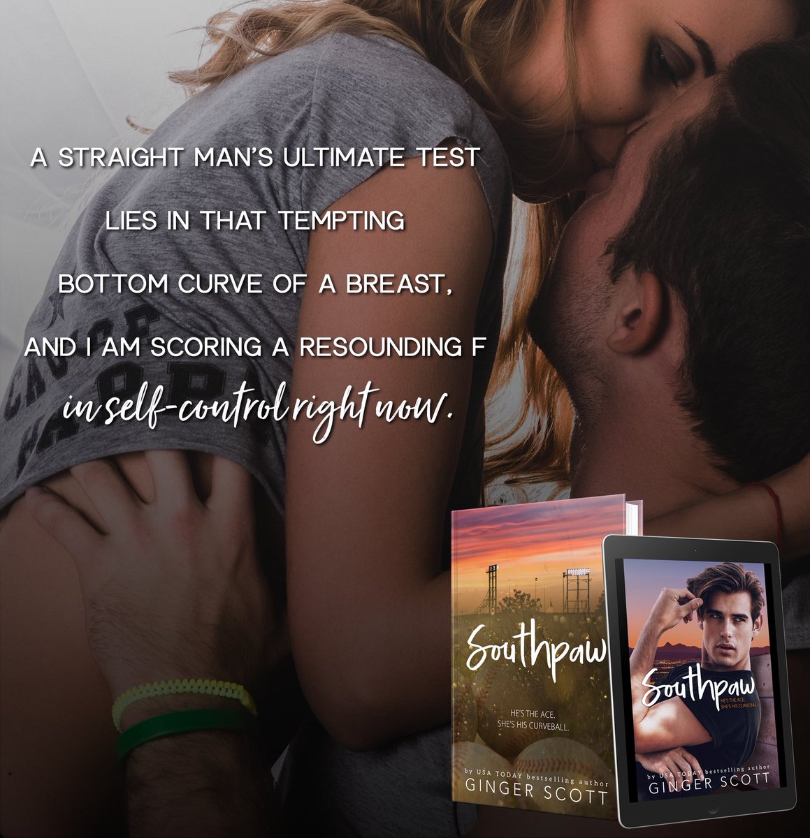 SOUTHPAW releases March 30th!!! Pre-order this enemies-to-lovers, grumpy sunshine, sports romance today!
Pre-order here: books2read.com/SouthpawGinger…