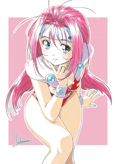 お誕生日おめでとうイラスト…先月出せませんでした…#ミレーヌ#MyleneFlareJenius#マクロス7#Macross7 
