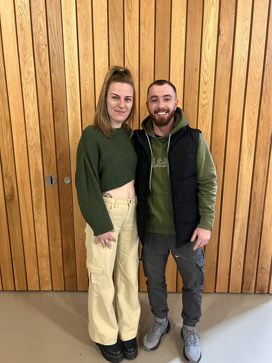 IncludeYouth's tweet photo. Proud of Blair &amp; Marc, former Include Youth service users for bravely speaking up about the impending end of ESF funding and the impact on young people and vital services. Their powerful message highlights the need for government intervention to protect these services. https://t.co/kVVHVb2v9I