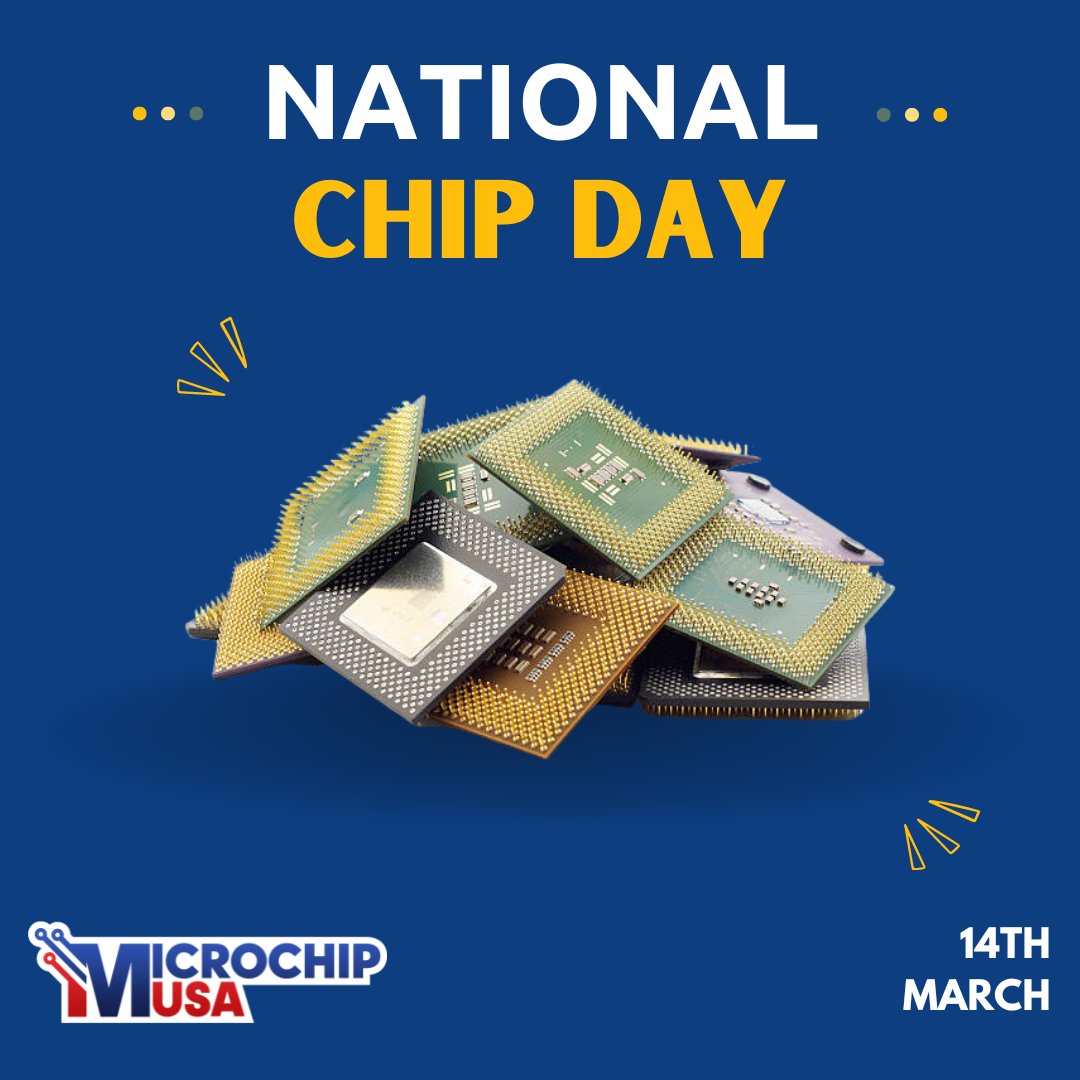MicrochipUSA's tweet image. Happy National (Potato) Chip Day! 

Learn more about us at 👉 zurl.co/8sCb 

#nationalchipday #semiconductors #microprocessors #distributor #globalsupplier #electronics #automotive #medical #musa #microchipusa